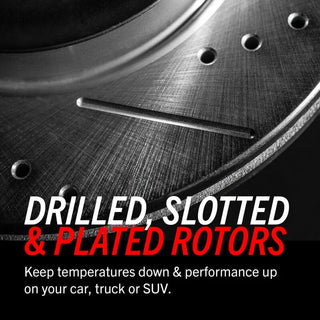 PowerStop Evolution Drilled & Slotted Rotors (FRONT): Dodge Dakota (05-10) / Ram Dakota (2011)