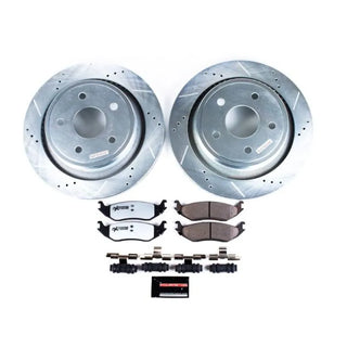 PowerStop Truck & Tow Brake Kit (REAR): Dodge Durango (04-09) / Dodge Ram 1500 (02-10) / Ram 1500 / Ram 1500 Classic (19-24)