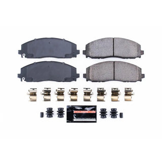 PowerStop Z23 Evolution Sport Brake Pads (FRONT): Jeep Gladiator (20-24) / Wrangler (18-24) w/ Hardware