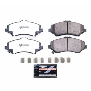 PowerStop Z36 Truck & Tow Brake Pads (FRONT): Jeep Wrangler (07-17) / Wrangler JK (2018) w/ Hardware