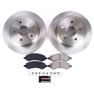 PowerStop Autospecialty Brake Kit (FRONT): Dodge Durango / Ram 1500 (04-24) - SS Hardware