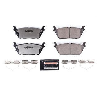 PowerStop Rear Brake Pads (REAR): Jeep Grand Wagoneer / Grand Wagoneer L / Wagoneer / Wagoneer L / Ram 1500 (2019-2025) w/ Hardware