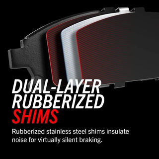PowerStop Z23 Evolution Sport Brake Pads (FRONT): Dodge Ram 2500 / 3500 (09-18) w/ Hardware