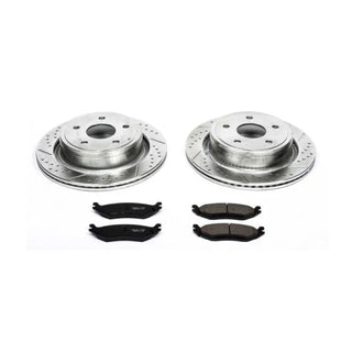 PowerStop Z23 Sport Brake Kit (REAR): Dodge Durango / Ram 1500 (02-24) w/ Hardware