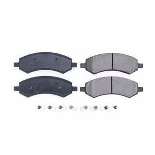 PowerStop Z17 Ceramic Brake Pads (FRONT): Fits Dodge / Jeep / Ram (02-24) w/ Hardware
