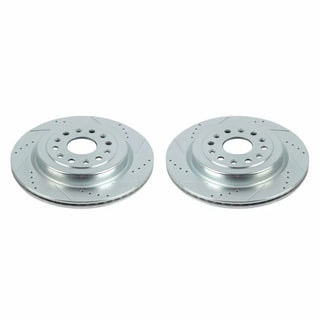 PowerStop Evolution Drilled & Slotted Rotors (REAR): Ram 1500 2019 - 2025