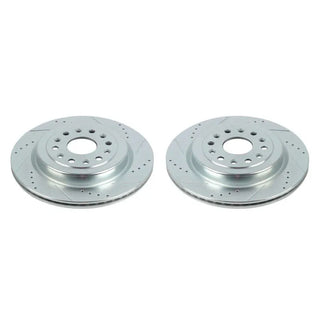PowerStop Evolution Drilled & Slotted Rotors (REAR): Ram 1500 2019 - 2025