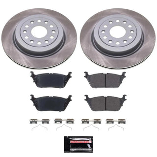 PowerStop Semi-Coated Rotor Kit (REAR): Ram 1500 2019 - 2024