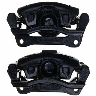 PowerStop Black Caliper (FRONT): Jeep Wrangler (2007-17) / Wrangler JK (2018) w/ Bracket