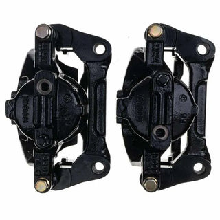 PowerStop Black Caliper (FRONT): Jeep Wrangler (2007-17) / Wrangler JK (2018) w/ Bracket