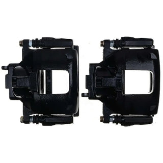 PowerStop Black Caliper (FRONT): Jeep Wrangler (2007-17) / Wrangler JK (2018) w/ Bracket