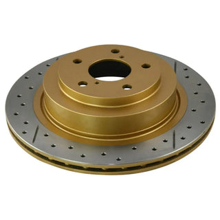 DBA Street Series Rear Brake Rotors (Drilled & Slotted): Jeep Wrangler JK 2007 - 2018