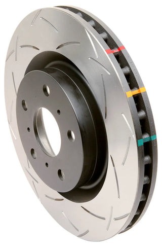 DBA T3 4000 Series Rear Brake Rotors (Slotted): Jeep Grand Cherokee 6.1L SRT8 2006 - 2010
