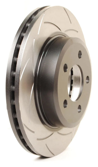 DBA Street Series Front Brake Rotors (Slotted): Jeep Wrangler JK 2007 - 2018 (w/ 332mm Front Rotor)