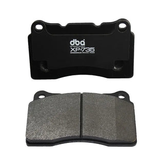 DBA XP650 Series Front Brake Pads: 300, Challenger, Charger, Magnum 6.1L SRT8 & 6.4L 392 (w/ 4-Piston Brembo Calipers ONLY)