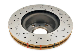 DBA XS 4000 Series Rear Brake Rotors (Drilled & Slotted): Dodge Neon SRT4 2003 - 2005