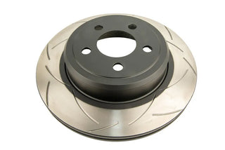 DBA Street Series Rear Brake Rotors (Slotted): 300, Challenger, Charger, Magnum 2005 - 2023 (V6 & 5.7L Hemi Models ONLY)