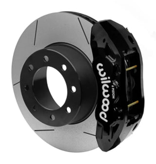 Wilwood TX6R 6-Piston Rear Big Brake Kit (Black Calipers, Slotted Rotors): Ram 2500 & 3500 2019 - 2025
