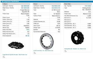 Wilwood Narrow Superlite 4-Piston Rear Big Brake Kit (Black Calipers, Slotted 12.88" Rotors): Jeep Wrangler JK 2007 - 2018