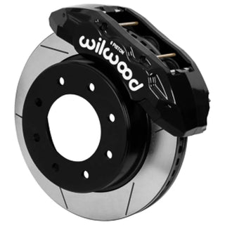 Wilwood TX6-DM Front Big Brake Kit Slotted Rotors (FRONT): RAM 2500/3500 14-23 - Black