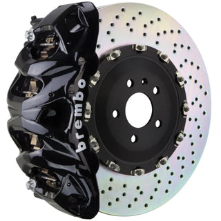 Brembo GT 8-Piston Front Big Brake Kit (Black, D&S): Dodge Durango / Jeep Grand Cherokee (11-26)