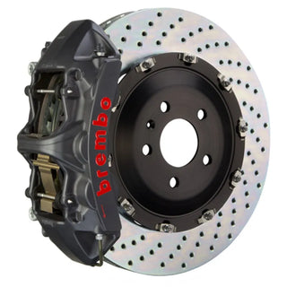 Brembo GTS Front Big Brake System 380mm Drilled Rotors 6-Piston (FRONT): 05-14 Challenger / Charger / Magnum / 300C SRT8