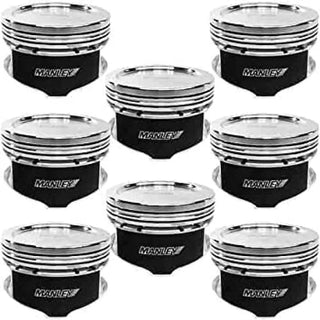 Manley Extreme Duty Piston Set 4.065in Bore -11.5cc Dish .927in Pin Stock Stroke (F&R): Chrysler 6.1L HEMI 2005-2010