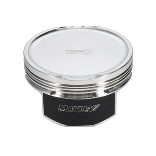 Manley Extreme Duty Piston Set 4.065in Bore -11.5cc Dish .927in Pin Stock Stroke (F&R): Chrysler 6.1L HEMI 2005-2010