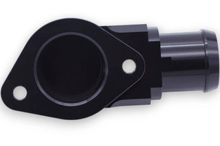 Granatelli Billet Thermostat Housing Black (FRONT): Jeep Grand Cherokee Trackhawk 2018-21 6.2L HEMI