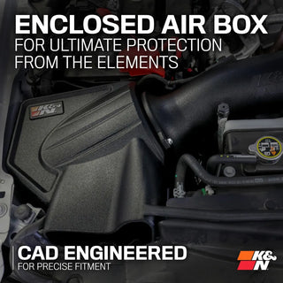 K&N 63 Series Cold Air Intake: Ram 1500 6.2L TRX 2021 - 2024