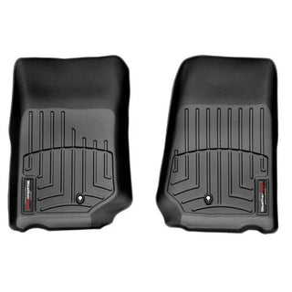 WeatherTech FloorLiner Front Floor Mats (Black): Jeep Wrangler JK 2007 - 2018