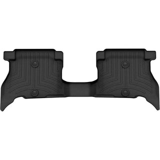 WeatherTech FloorLiner Rear Floor Mats (Black): Jeep Wrangler 4Xe 2021 - 2025