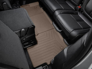 WeatherTech FloorLiner 3rd Row Floor Mats (Tan): Jeep Wagoneer / Grand Wagoneer (22-26)