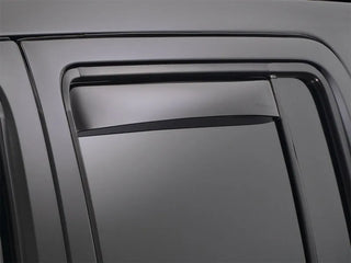 WeatherTech Rear Side Window Deflectors (2pc, Dark Smoke): Jeep Grand Cherokee 2011 - 2021