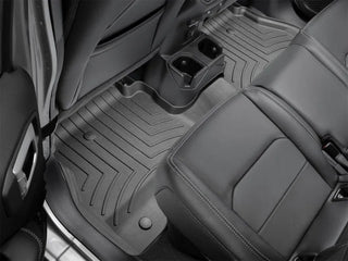WeatherTech FloorLiner HP Rear Floor Mats (Black): Jeep Gladiator 2020 - 2025