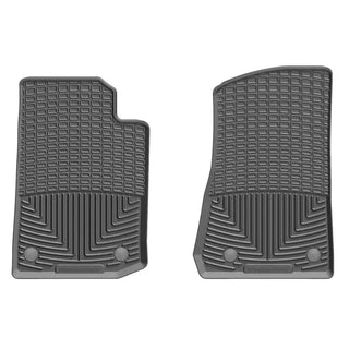 WeatherTech All-Weather Front & Rear Floor Mats (Black): Jeep Gladiator 2020 - 2025