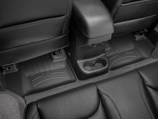 WeatherTech FloorLiner Front & Rear Floor Mats (Black): Ram 2500 & 3500 2019 - 2025 (w/ PTO)