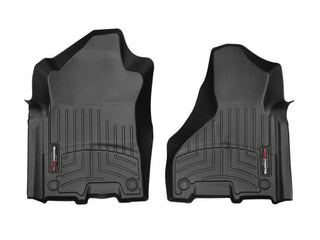 WeatherTech FloorLiner HP Floor Mats (F&R) Black: Ram 2500 / 3500 (19-26) w/ 1st Row Bucket