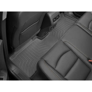 WeatherTech FloorLiner Rear Floor Mats (REAR): Ram 1500 (19-24) Crew Cab w/ Storage - Black