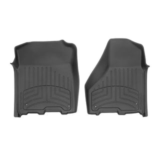 WeatherTech FloorLiner HP Front Floor Mats (Black): Ram Crew / MegaCab (12-18)