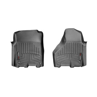 WeatherTech FloorLiner Front Floor Mats (Black): Ram Crew & MegaCab 2012 - 2018 (1500, 2500, 3500)