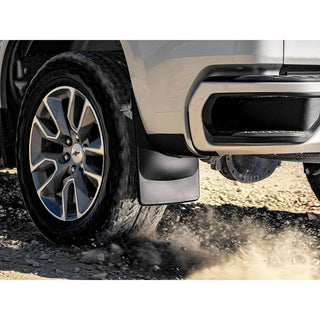 WeatherTech Front & Rear MudFlaps (4PC, Black): Ram 6.2L 1500 TRX 2021 - 2024