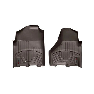 WeatherTech Front FloorLiner (FRONT): Fits Most Dodge Ram Crew Cab Models (2002-2010) - Cocoa