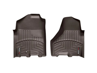 WeatherTech Front FloorLiner (FRONT): Fits Most Dodge Ram Crew Cab Models (2002-2010) - Cocoa