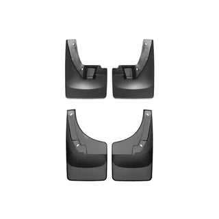 WeatherTech No-Drill MudFlaps (F&R): Dodge Ram / Ram 1500 / 2500 / 3500 (02-18) - Black