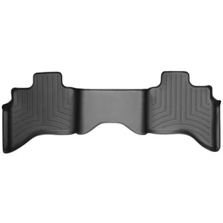 WeatherTech FloorLiner Rear Floor Mats (Black): Dodge Ram 1500 2009 - 2018 (Extended & Quad Cab)