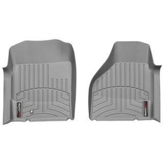 WeatherTech FloorLiner Front Floor Mats (Gray): Dodge Ram 2002 - 2009 4WD (1500, 2500, 3500)