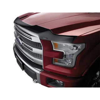 WeatherTech Low Profile Hood Deflector (Dark Smoke): Dodge Ram 2006 - 2018 (w/OUT Sport Hood)