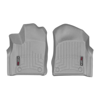 WeatherTech FloorLiner Front Floor Mats (Gray): Dodge Durango (16-25) / Jeep Grand Cherokee (16-21)
