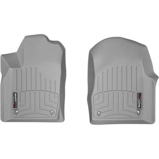WeatherTech FloorLiner Front Floor Mats (Gray): Dodge Durango (13-15) / Jeep Grand Cherokee (13-15)